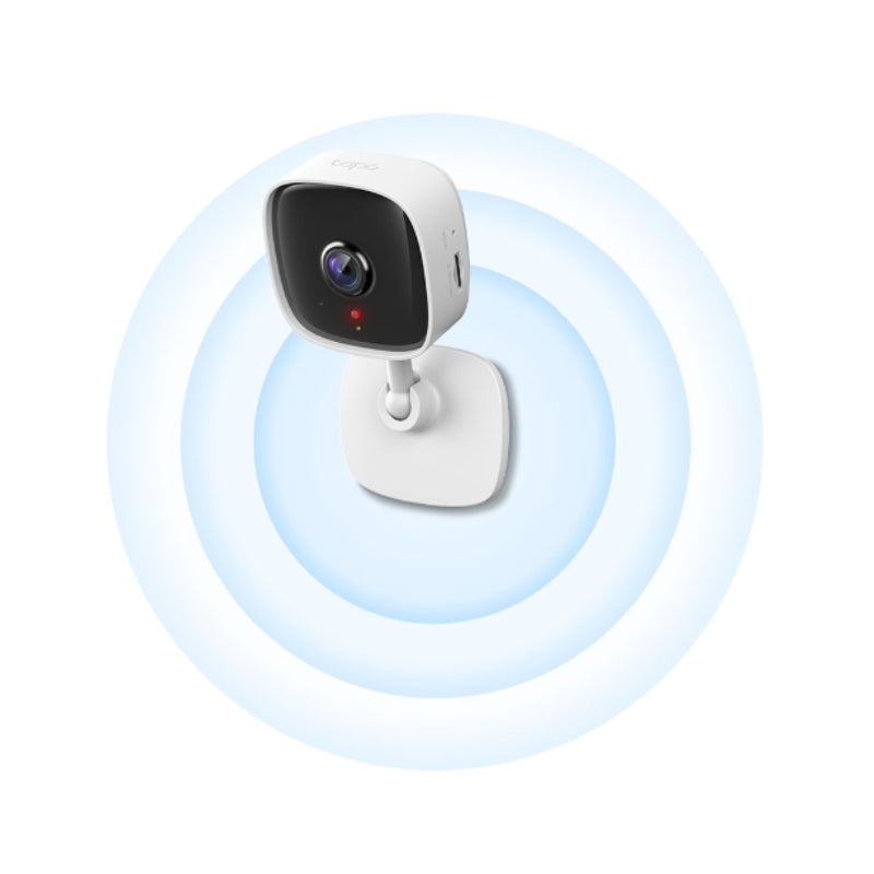 TP-Link (TAPO TC60) Home Security Wi-Fi Camera - H.264 / 1080p Full HD / 2.4 GHz - White