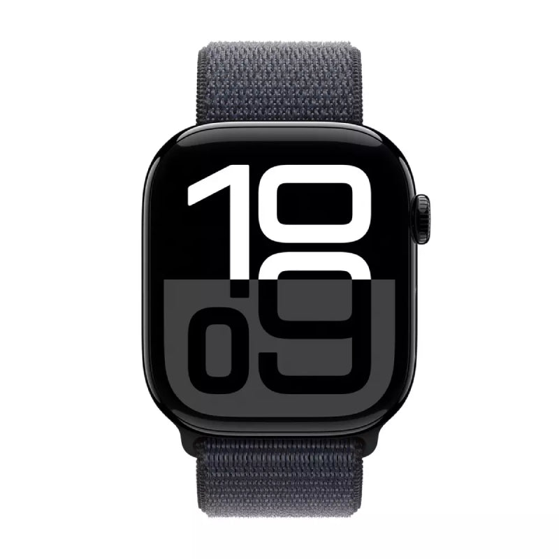 Apple Watch Series 10 with Sport Loop - LTPO OLED / 64GB / 42mm / Bluetooth / Wi-Fi / Jet Black