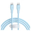 Baseus Pudding Series Fast Charging Cable - Type-C / 1.2 Meter / 100W / Galaxy Blue