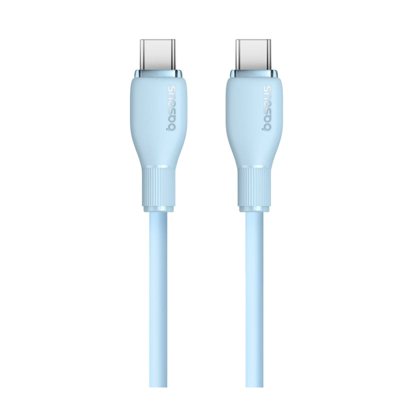 Baseus Pudding Series Fast Charging Cable - Type-C / 1.2 Meter / 100W / Galaxy Blue