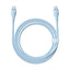 Baseus Pudding Series Fast Charging Cable - Type-C / 1.2 Meter / 100W / Galaxy Blue