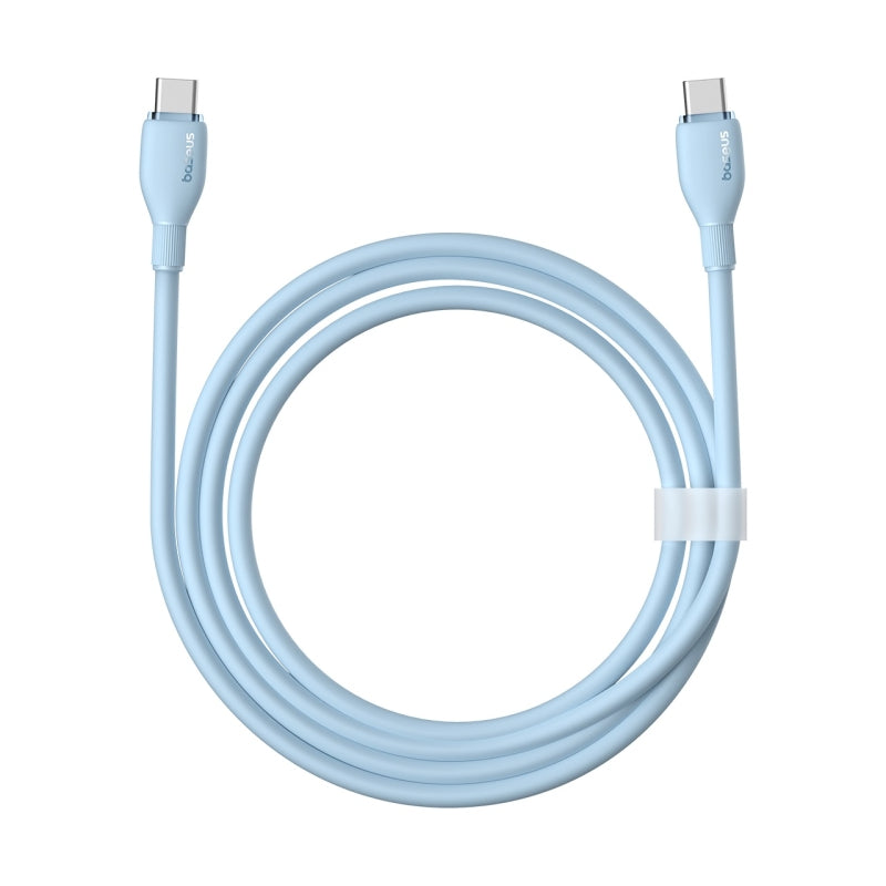 Baseus Pudding Series Fast Charging Cable - Type-C / 1.2 Meter / 100W / Galaxy Blue