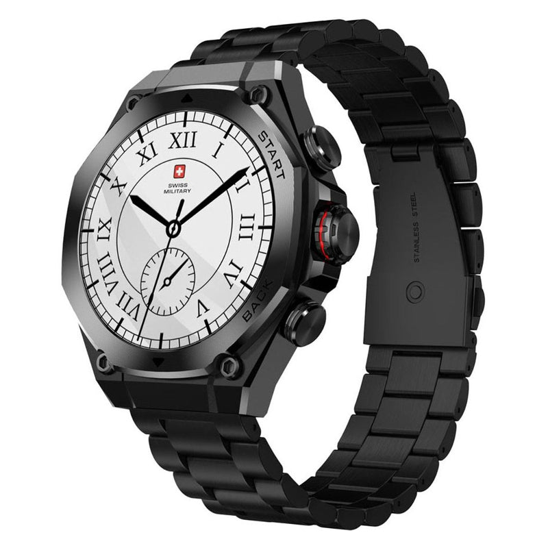 Swiss Military DOM 6 Smart Watch - 1.43’’ / Black Frame with Gun Metal Strap Smart Watches