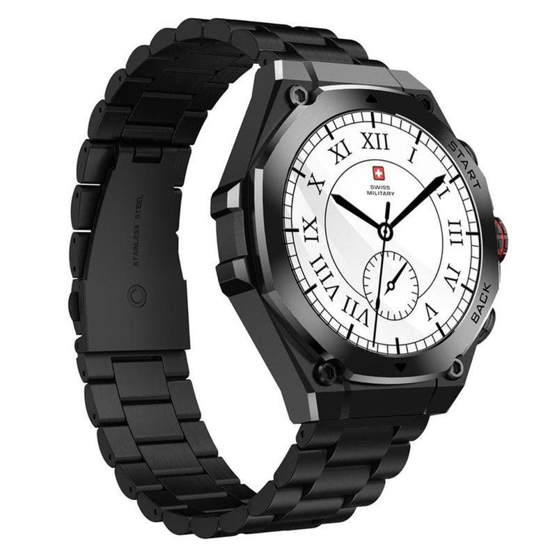 Swiss Military DOM 6 Smart Watch - 1.43’’ / Black Frame with Gun Metal Strap Smart Watches