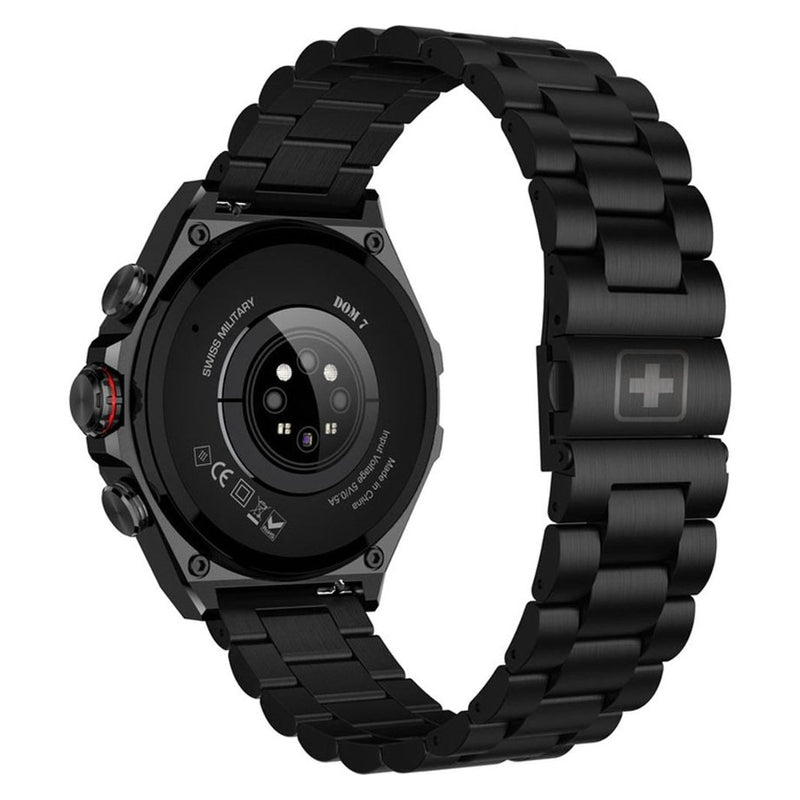 Swiss Military DOM 6 Smart Watch - 1.43’’ / Black Frame with Gun Metal Strap Smart Watches