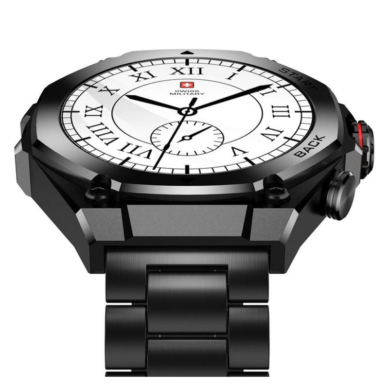 Swiss Military DOM 6 Smart Watch - 1.43’’ / Black Frame with Gun Metal Strap Smart Watches