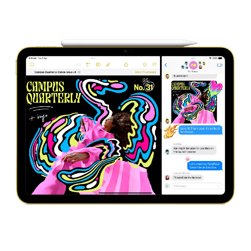 Apple iPad 11th Gen - A16 (2025) / 11-inch / 256GB / WiFi / YELLOW Mobiles & Tablets > Tablets