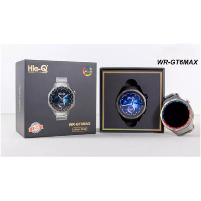 Hie-Q WR-GT6 Max Smart Watch - 3 Pair Straps Smart Watches