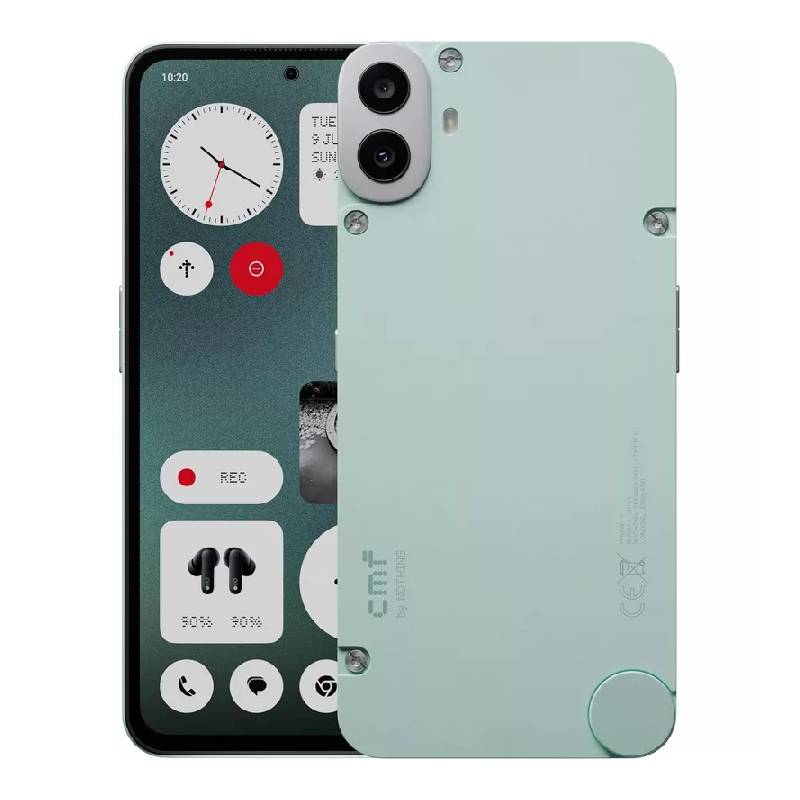 Nothing CMF Phone 1 - 128GB / 8GB / 6.67’’ AMOLED / 5G / Light Green - Mobile Mobiles & Tablets > Mobiles