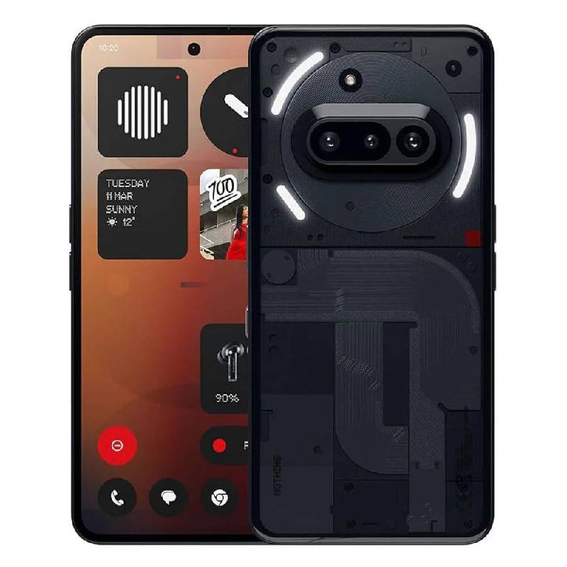 Nothing Phone 3a - 128GB / 8GB / 6.77’’ AMOLED / 5G / Black - Mobile Mobiles & Tablets > Mobiles