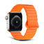 Decoded Apple Watch 49/45/44/42 mm Gen 1-10-SE Silicone Magnet Traction Loop Strap Lite - Apricot