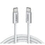Anker Zolo USB-C to USB-C Braided Cable - 240W / 0.9 Meter / White