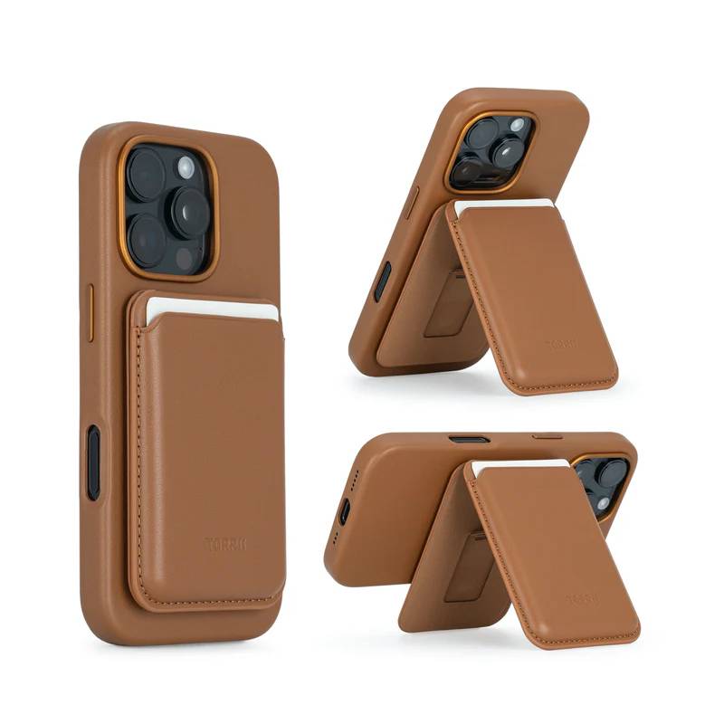 Torrii Koala MagSafe Case with Wallet Stand - Apple iPhone 16 Pro Max / Brown