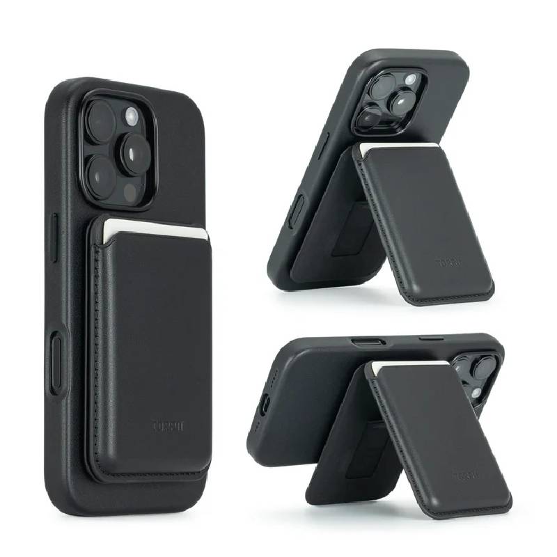 Torrii Koala MagSafe Case with Wallet Stand - Apple iPhone 16 Pro / Black