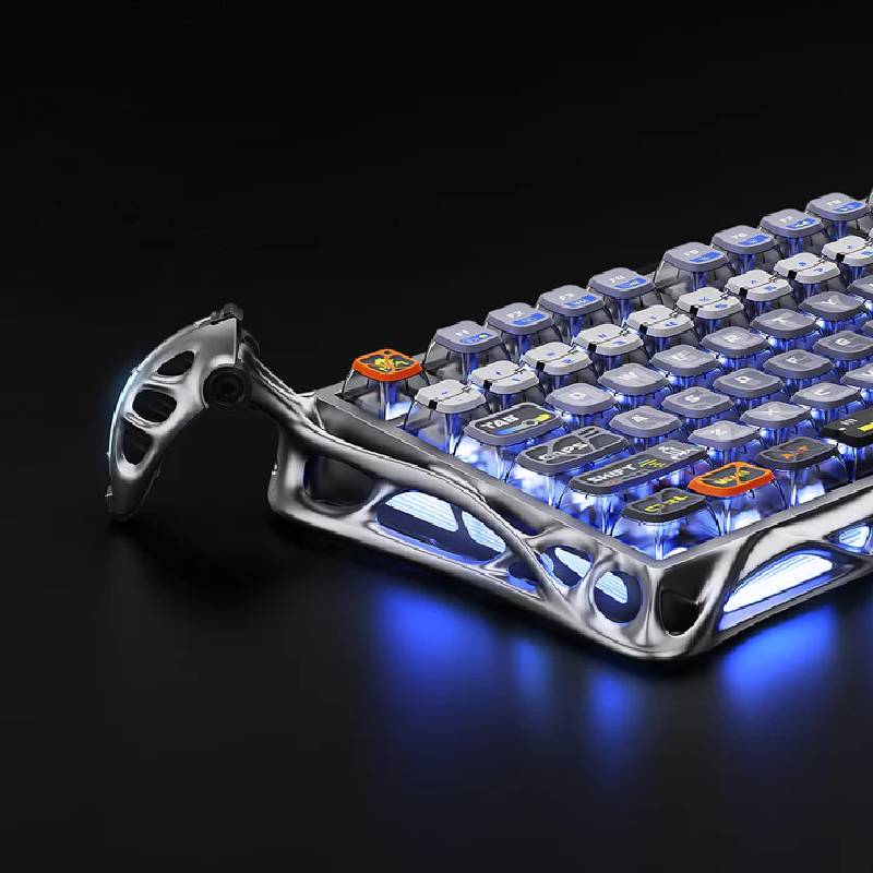 إصدار GravaStar Mercury Mercury K1 برو 75% لاسلكي ميكانيكي الألعاب  الميكانيكيةلوحة مفاتيح  إصدارخاص - بين النجوم