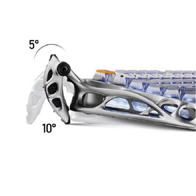 إصدار GravaStar Mercury Mercury K1 برو 75% لاسلكي ميكانيكي الألعاب  الميكانيكيةلوحة مفاتيح  إصدارخاص - بين النجوم