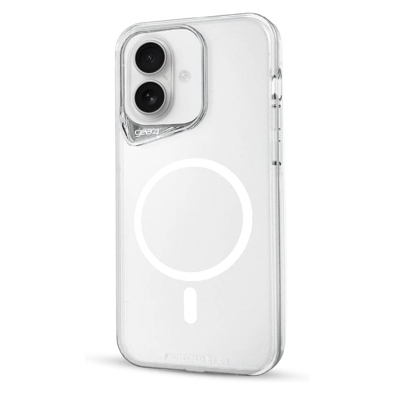 جير4 كريستال بالاس ألترا هايبرد ماج سيف حافظة - ابل ايفون 16 برو ماكس / شفاف اكسسوارات > هواتف  تابلت >