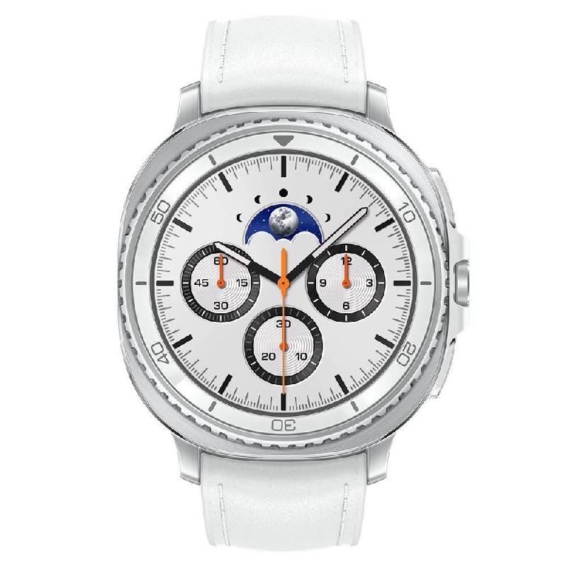 Samsung Galaxy Watch8 Classic - AMOLED / 64GB / 46mm / Bluetooth / Wi-Fi / White Smart Watches