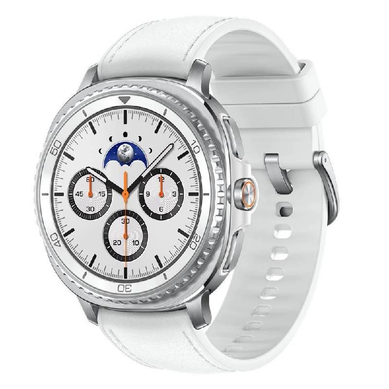Samsung Galaxy Watch8 Classic - AMOLED / 64GB / 46mm / 4G / Wi-Fi / White Smart Watches