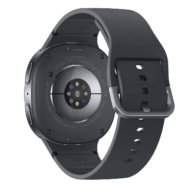 سامسونج جالكسي ووتش8 - أموليد / 32 جيجابايت / 44 مم / بلوتوث / واي-فاي  جرافيت ذكي ساعات