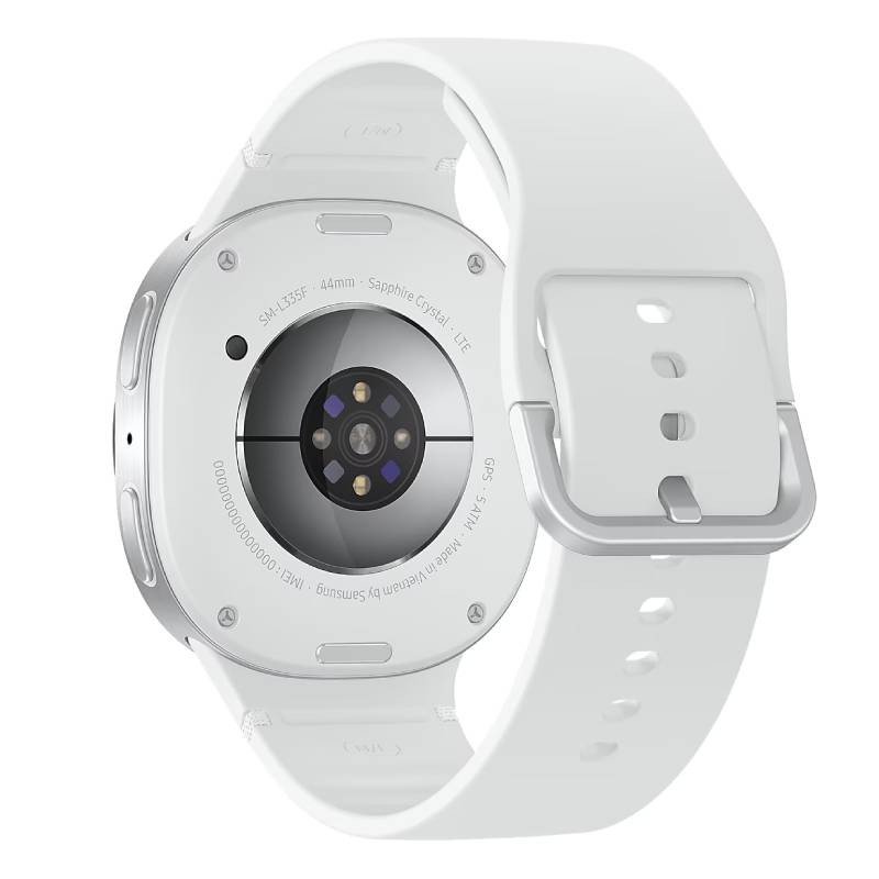 سامسونج جالكسي ووتش8 - أموليد / 32 جيجابايت / 44 ملم / 4جي / 4جي  واي-فاي  فضي ذكي ساعات