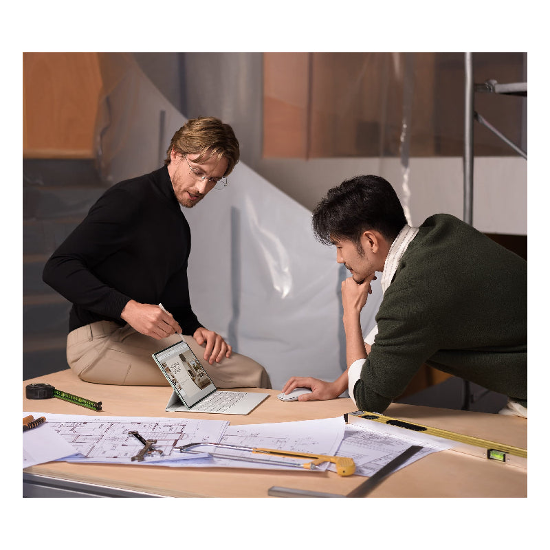 هواوي مات باد برو - 12.2 بوصة / 12 جيجابايت / 512 جيجابايت / واي-فاي / إصدار ورقي غير لامع / أخضر - لوحة مفاتيح  قلم + هواتف (متضمنة)