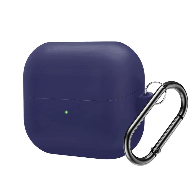 سيليكون ايربودز حافظة  سامسونج جالكسي بودز 3 / بودز 3 برو  أزرق اكسسوارات داكن > سماعات الرأس > أغطية وأغطية