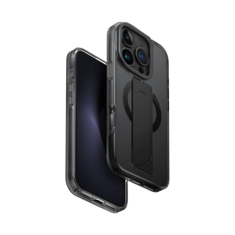 يونيك هايبرد هيلدرو ماكس  مع كاميرا حامل  ابل ايفون 16 برو بخار (دخان) اكسسوارات > هواتف  و