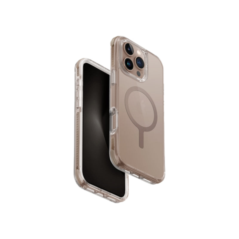 Uniq Hybrid Combat MagSafe Case for iPhone 16 Pro - Gold Brown