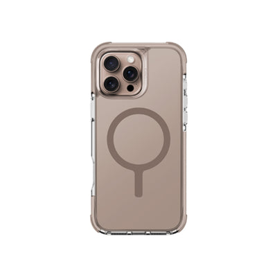Uniq Hybrid Combat MagSafe Case for iPhone 16 Pro - Gold Brown