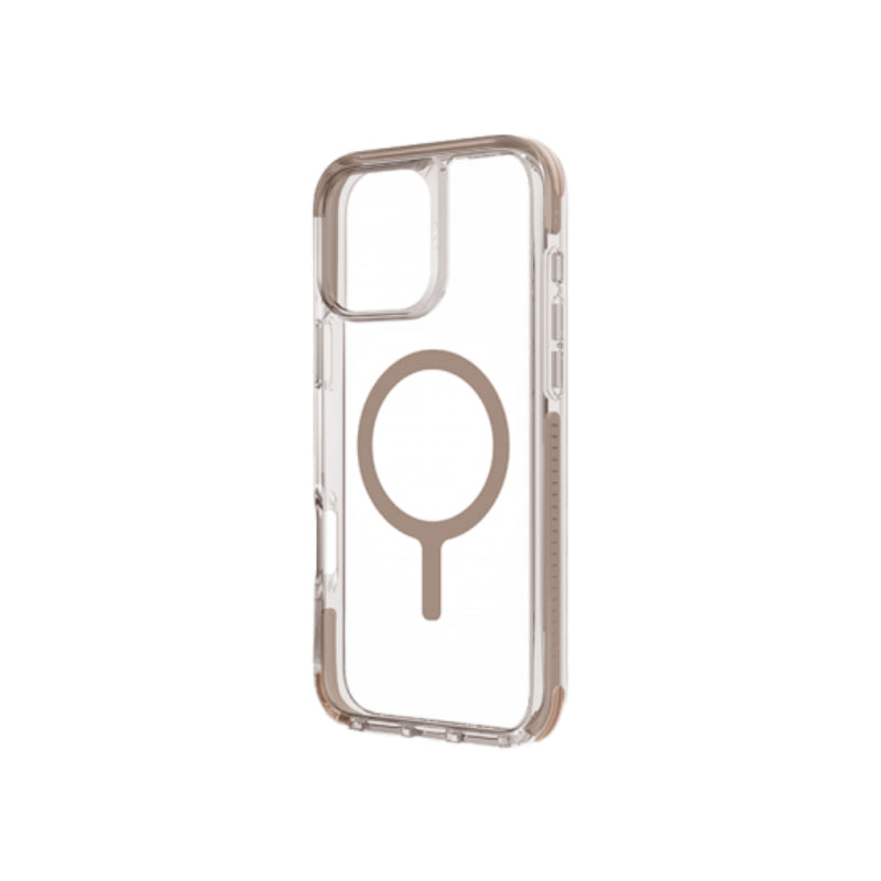 Uniq Hybrid Combat MagSafe Case for iPhone 16 Pro - Gold Brown