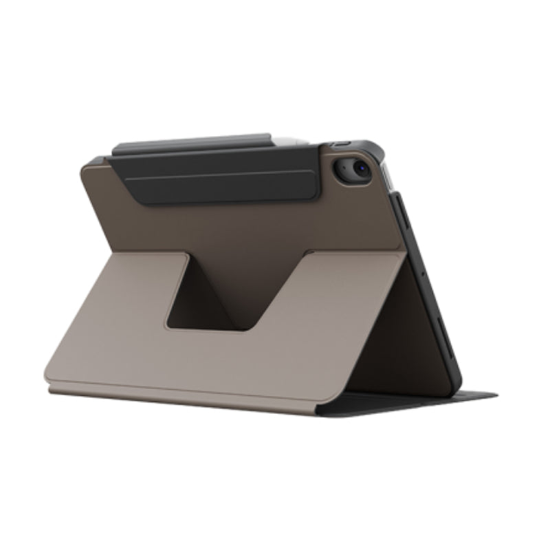 Uniq Rovus Snap Mount Magnetic 360 Rotating Detachable Case for iPad Air 13’’ M2 6th Gen Flint Grey Accessories >
