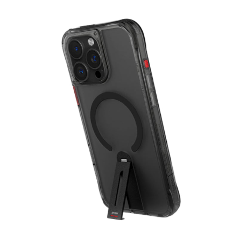 SKINARMA Helix MagSafe Case With 360 Rotating Stand for iPhone 16 Pro Max (2024) 6.9" - Black