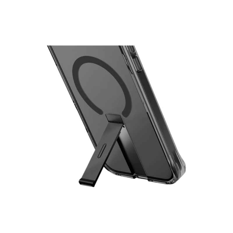 Uniq Hybrid Eleva MagSafe Case with Vertical Stand for iPhone 16 Pro – Carbon Black Accessories > Mobiles & Tablets >