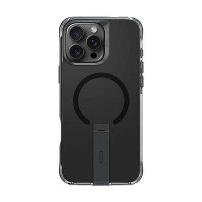 Uniq Hybrid Eleva MagSafe Case with Vertical Stand for iPhone 16 Pro – Carbon Black Accessories > Mobiles & Tablets >