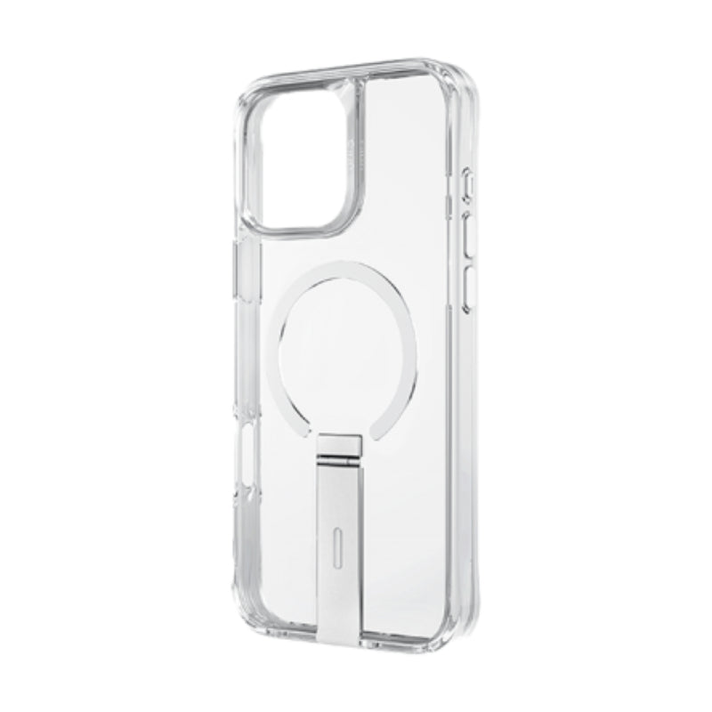 Uniq Hybrid Eleva MagSafe Case with Vertical Stand for iPhone 16 Pro Max – Lucent Clear Accessories > Mobiles & Tablets