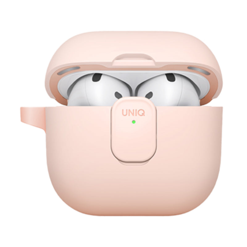 يونيك كلايد قفل حافظة يونيك كلايدحافظة  ايربودز الجيل الرابع ضوء اللون الوردي اللون الوردي اكسسوارات > سماعات الرأس > أغطية وحافظات