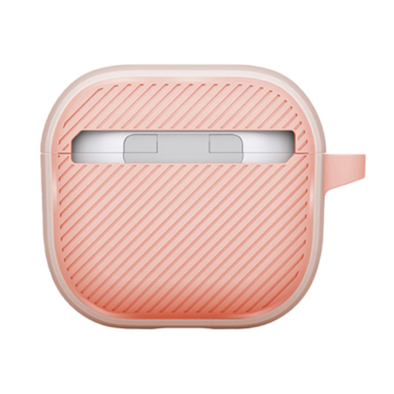 يونيك كلايد قفل حافظة يونيك كلايدحافظة  ايربودز الجيل الرابع ضوء اللون الوردي اللون الوردي اكسسوارات > سماعات الرأس > أغطية وحافظات