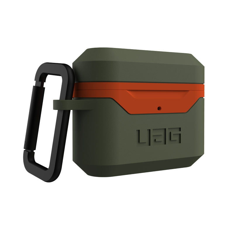 UAG Apple AirPods Pro Hard Case v2 - Olive/Orange Accessories > Headphones > Covers & Cases