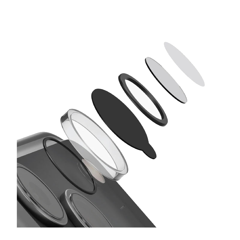 Uniq Optix ClearShield Crystal-Clear Camera Lens Protector for Apple iPhone 17 Pro / iPhone 17 Pro Max - Crystal