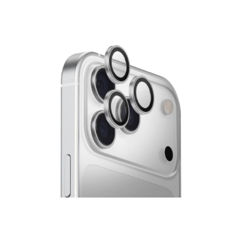 Uniq Optix AluGuard Camera Lens Protector for Apple iPhone 17 Pro / iPhone 17 Pro Max - Sterling Silver Accessories >