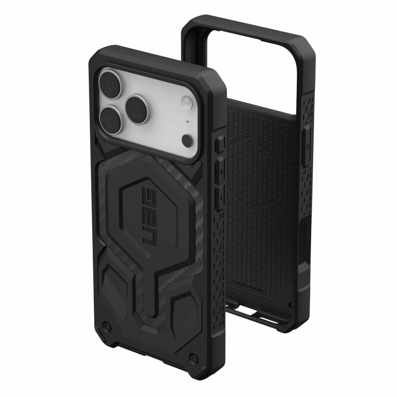 UAG Monarch Pro Magsafe Case For Apple iPhone 17 Pro - Carbon Fiber Accessories > Mobiles & Tablets > Mobiles > Covers