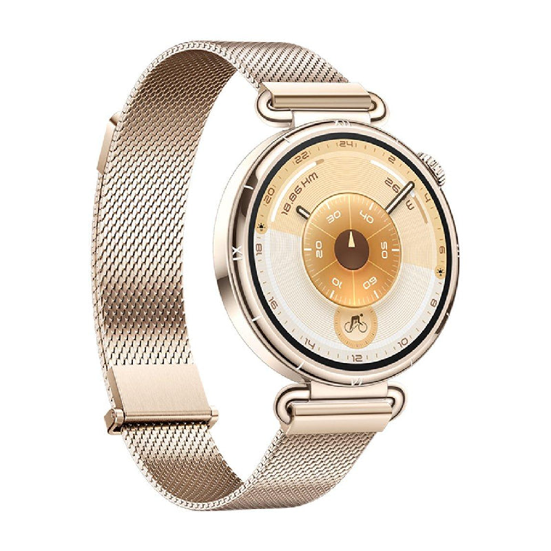 هواوي جي تي 6 ساعة ذكية - 1.32 بوصة أموليد / 41 ملم / بلوتوث - ذهبي ذكي ساعات