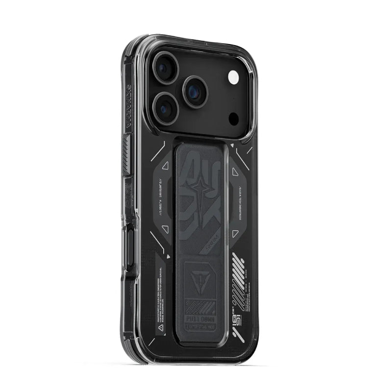 سكينارما هيليو هيليو ماغ-شارج حافظة مع مقبض-حامل لـ سكينارما هيليو ماغ-شارج حافظة مع  ابل  لـايفون 17 برو (2025) - جرافيت اكسسوارات > هواتف  و