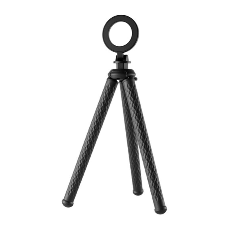 TELESIN Flexible Octopus Tripod and Magnetic Mount - Black