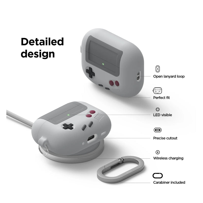 إلاجو  حافظة إلاجو AW5 حافظة ايربودز برو 3 - ضوء  اكسسوارات رمادي > سماعات الرأس > أغطية وحافظات