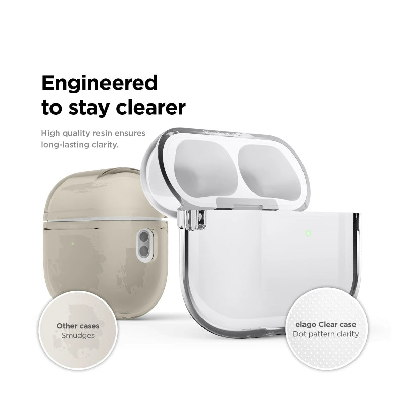 Elago Clear Hang Case For Apple AirPods Pro 3 - Transparent Accessories > Headphones > Covers & Cases