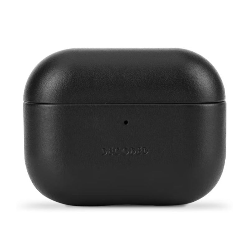 Decoded Leather Case For Apple AirPods Pro 3 - Black Accessories > Headphones > Covers & Cases