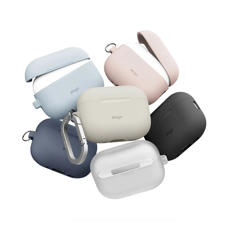 Elago Silicone Hang Case For Apple AirPods Pro 3 - Jean Indigo Accessories > Headphones > Covers & Cases