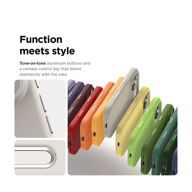 إلاجو مغناطيسي سيليكونمغناطيسي  حافظة كاميرا يتضمن مفتاح تحكمكاميرا ) لـ ابل ايفون 17 برو ماكس - اكسسوارات حجرية > هواتف  و